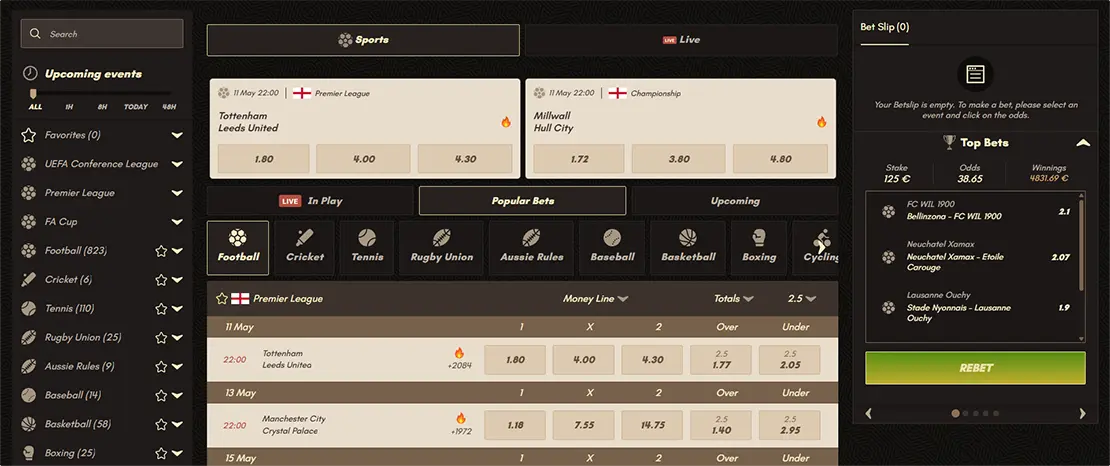 Sankra sportbook